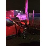 Early Thurs. Crash Damages City Pole